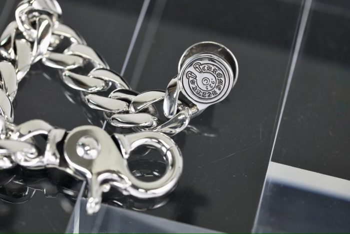 クロムハーツ CHROME HEARTS ファンシーリンククリップブレスレット シルバー - 画像 (6)
