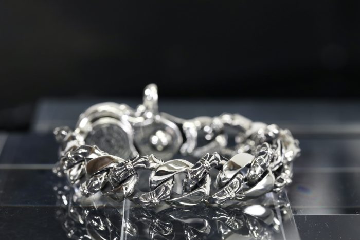 クロムハーツ CHROME HEARTS ファンシーチェーンクリップブレスレット - 画像 (6)