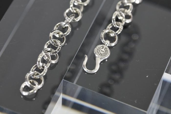 クロムハーツ CHROMEHEARTS ラージペーパーチェーンブレスレット - 画像 (3)