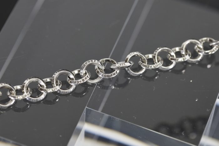クロムハーツ CHROMEHEARTS ラージペーパーチェーンブレスレット - 画像 (5)