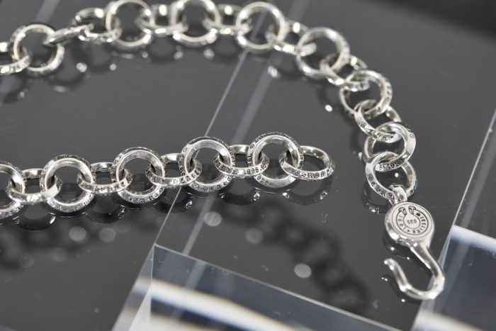クロムハーツ CHROMEHEARTS ラージペーパーチェーンブレスレット - 画像 (6)