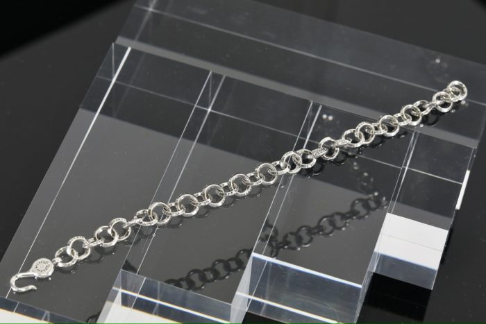 クロムハーツ CHROMEHEARTS ラージペーパーチェーンブレスレット - 画像 (7)