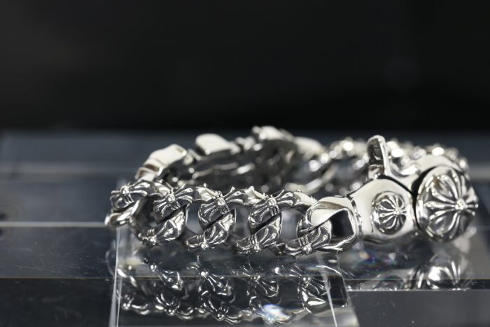 クロムハーツ CHROME HEARTS フィリグリーブレスレット エクストラファンシーチェーン シルバー - 画像 (2)