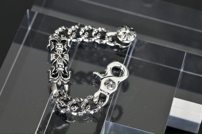 クロムハーツ CHROME HEARTS フィリグリーブレスレット エクストラファンシーチェーン シルバー - 画像 (4)