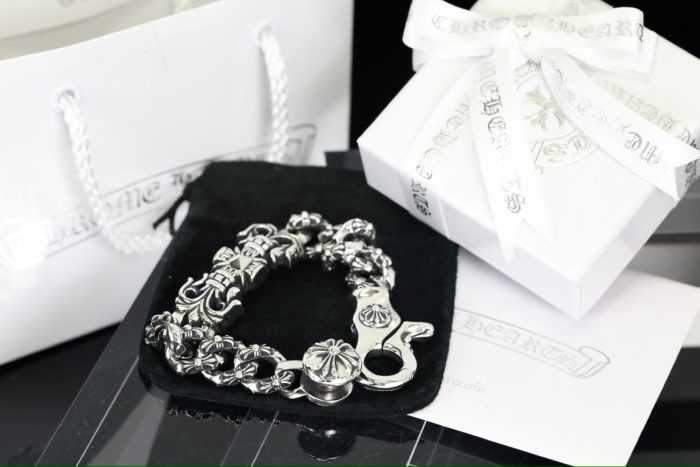 クロムハーツ CHROME HEARTS フィリグリーブレスレット エクストラファンシーチェーン シルバー - 画像 (9)