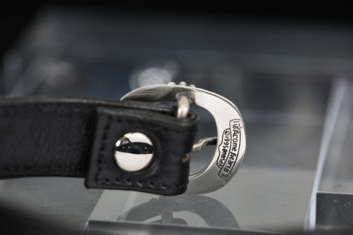 クロムハーツ BENT CH CROSS レザーブレスレット ガンスリンガー シルバーアクセ - 画像 (8)
