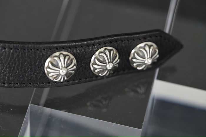 クロムハーツ CHROME HEARTS 3ボタン 2スナップ ブレスレット カモフラ クロスボタン - 画像 (4)