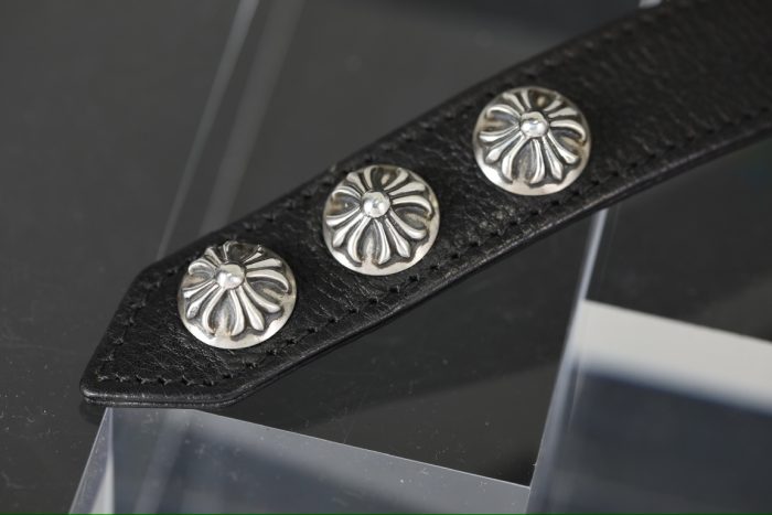 クロムハーツ CHROME HEARTS 3ボタン 2スナップ ブレスレット カモフラ クロスボタン - 画像 (3)