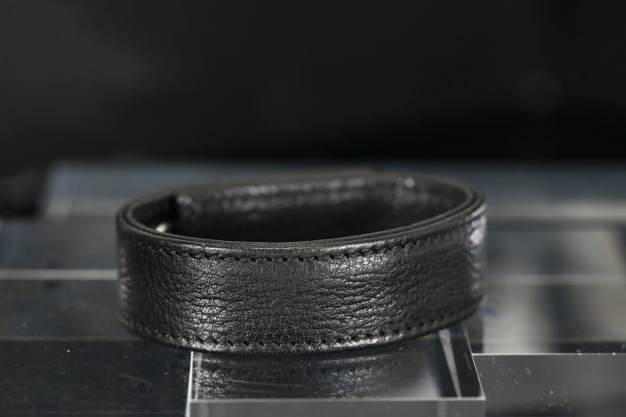 クロムハーツ 3BTN 2SNP BSフレア レザーブレスレット シルバーアクセント - 画像 (5)