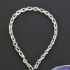 クロムハーツ CHROME HEARTS Paper E ペーパーE ネックレス シルバー925 20インチ - 画像 (2)