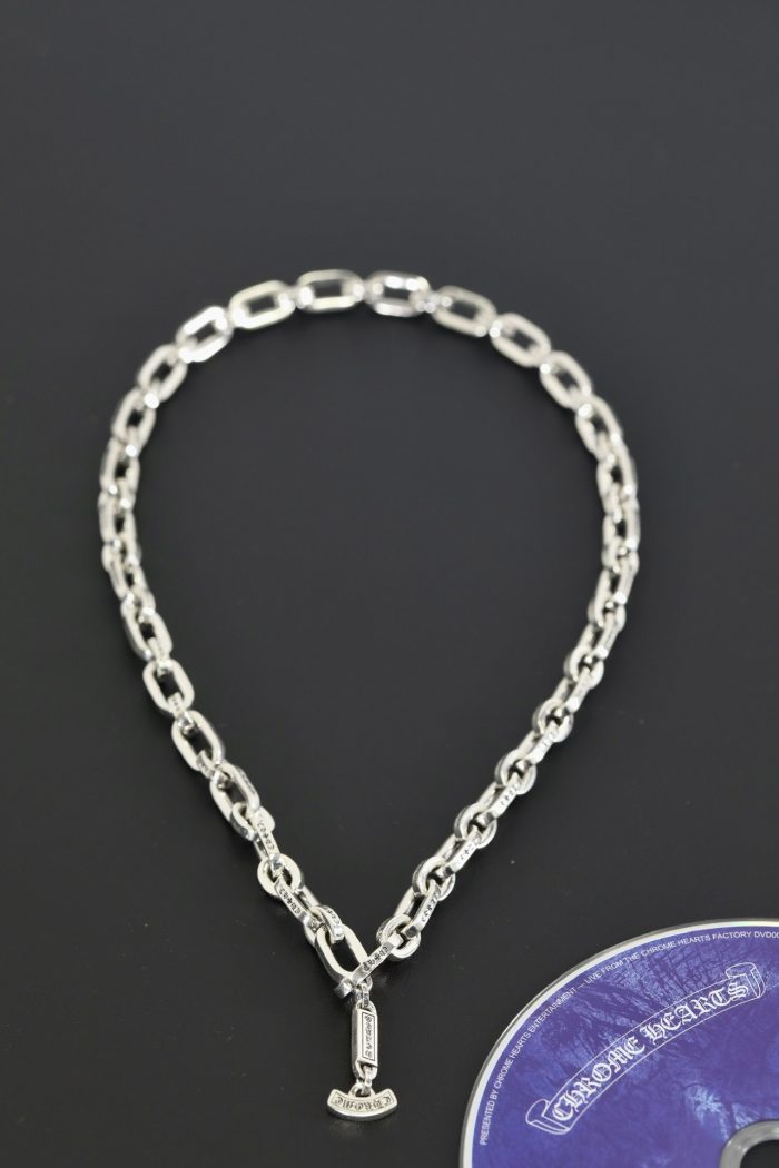 クロムハーツ CHROME HEARTS Paper E ペーパーE ネックレス シルバー925 20インチ - 画像 (2)