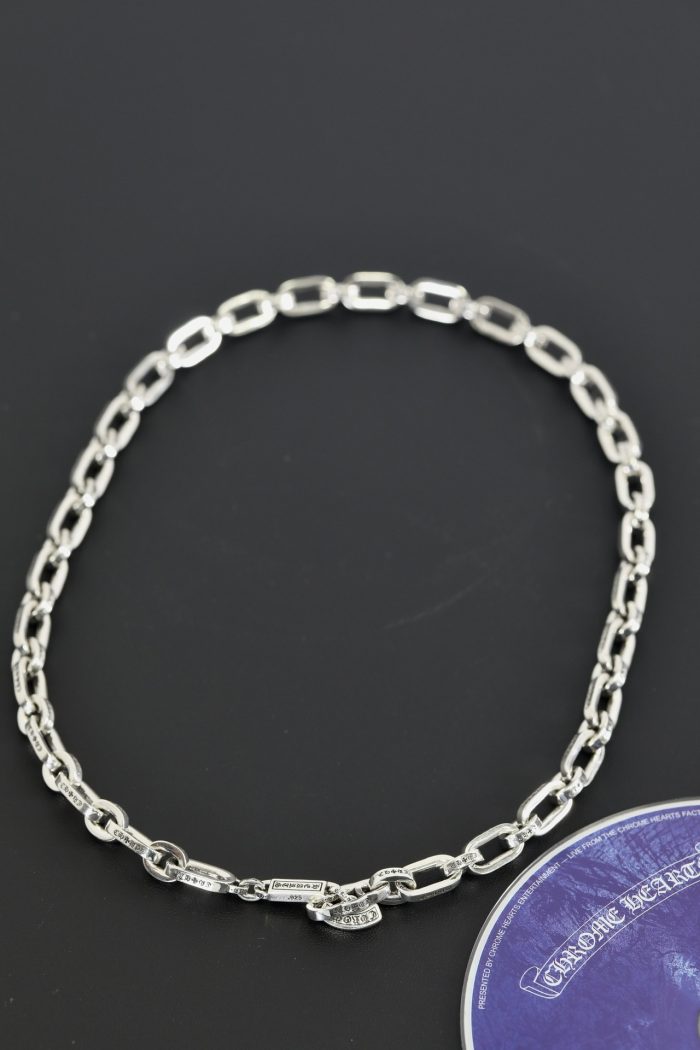 クロムハーツ CHROME HEARTS Paper E ペーパーE ネックレス シルバー925 20インチ - 画像 (4)