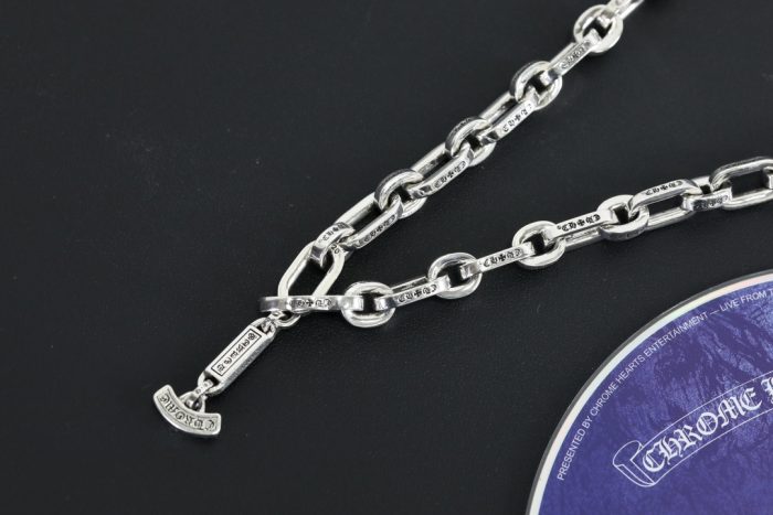 クロムハーツ CHROME HEARTS Paper E ペーパーE ネックレス シルバー925 20インチ - 画像 (5)