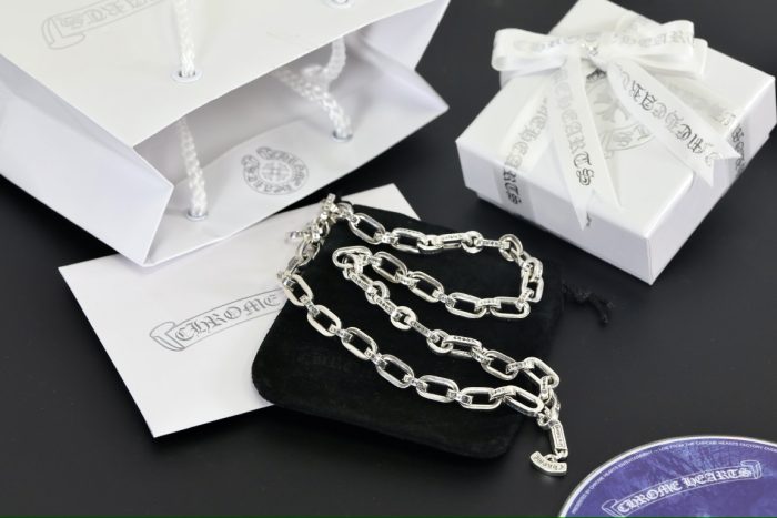 クロムハーツ CHROME HEARTS Paper E ペーパーE ネックレス シルバー925 20インチ - 画像 (11)