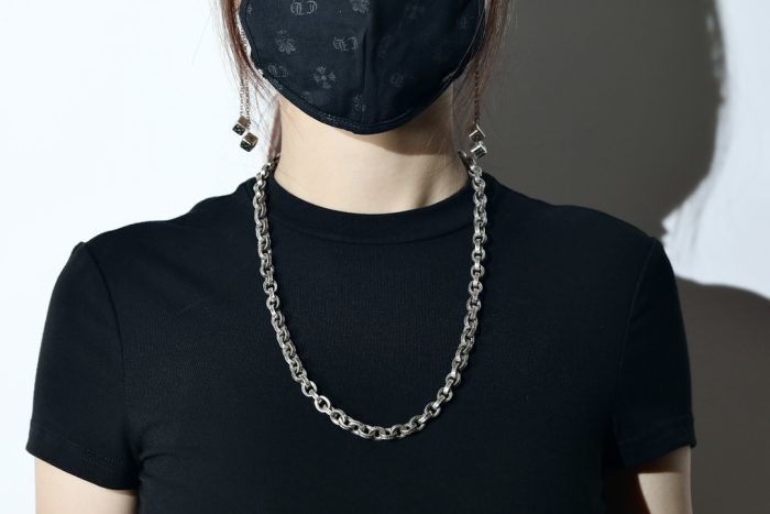 クロムハーツ CHROME HEARTS シルバー925 チェーンネックレス 24インチ