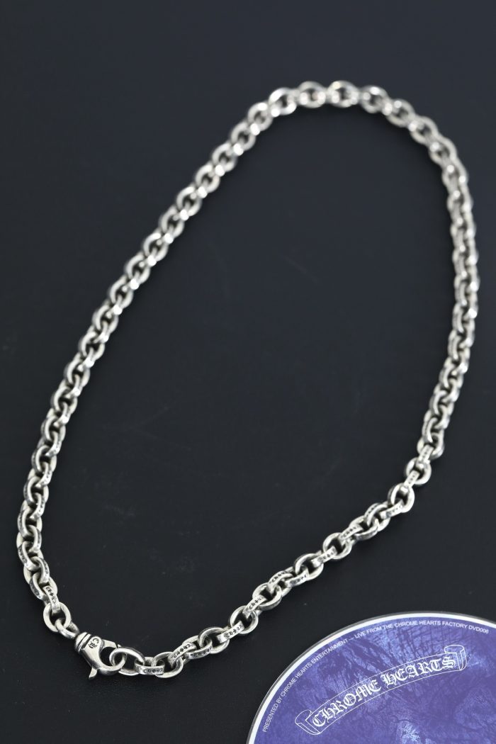 クロムハーツ CHROME HEARTS シルバー925 チェーンネックレス 24インチ - 画像 (2)
