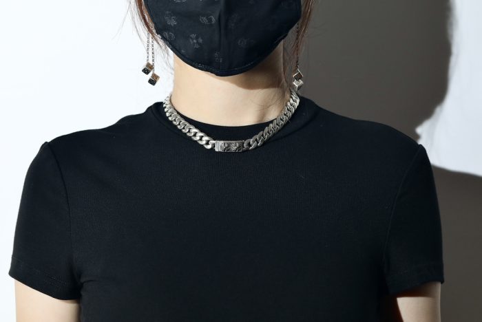 クロムハーツ CHROME HEARTS CHプラス シルバー925 チョーカーネックレス