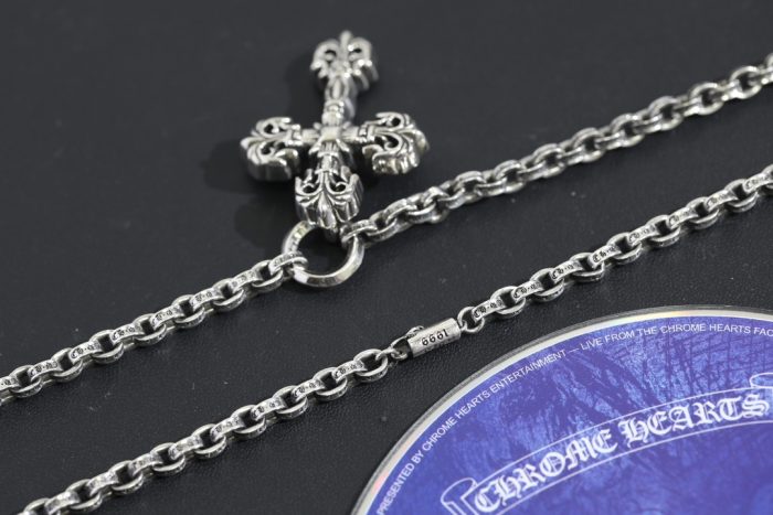 クロムハーツ CHROME HEARTS  フィリグリークロスペンダント シルバー925  ネックレス - 画像 (8)