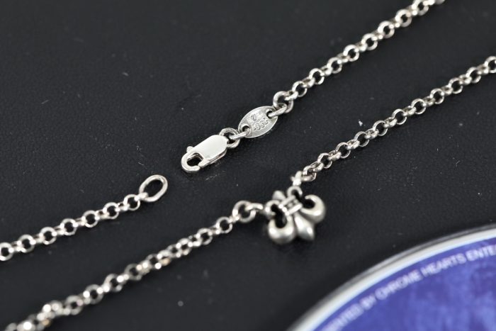クロムハーツ CHROME HEARTS BSフレア シルバー925 鎖骨ネックレス - 画像 (6)