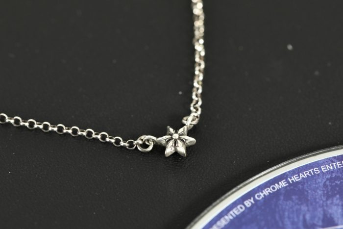 クロムハーツ CHROME HEARTS スター シルバー925 鎖骨ネックレス 華奢なデザイン - 画像 (6)
