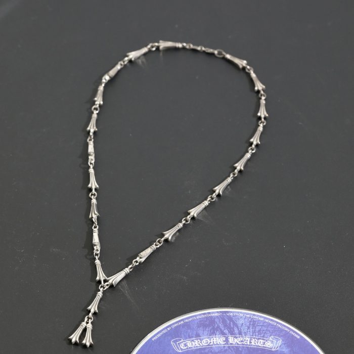 クロムハーツ CHROME HEARTS カスタム クロステイル ドロップ シルバー925 ネックレス - 画像 (2)