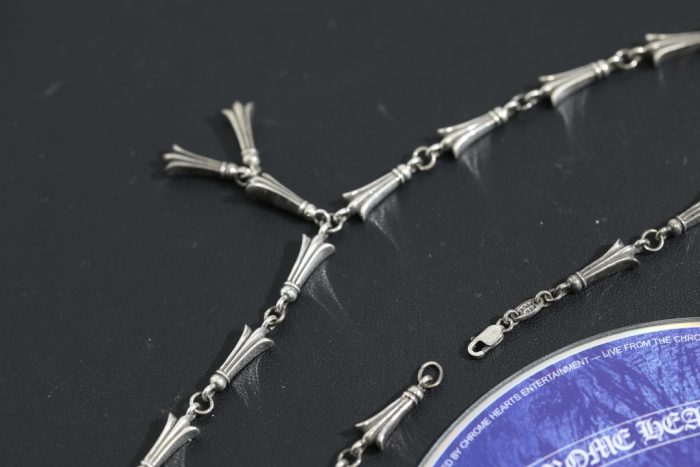 クロムハーツ CHROME HEARTS カスタム クロステイル ドロップ シルバー925 ネックレス - 画像 (5)