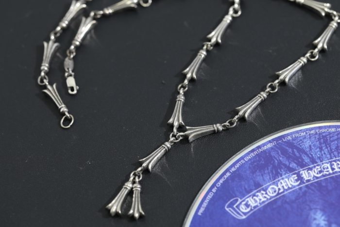クロムハーツ CHROME HEARTS カスタム クロステイル ドロップ シルバー925 ネックレス - 画像 (6)