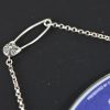 クロムハーツ CHROME HEARTS セーフティピン チェーンネックレス シルバー925 - 画像 (4)