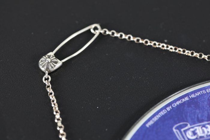 クロムハーツ CHROME HEARTS セーフティピン チェーンネックレス シルバー925 - 画像 (4)