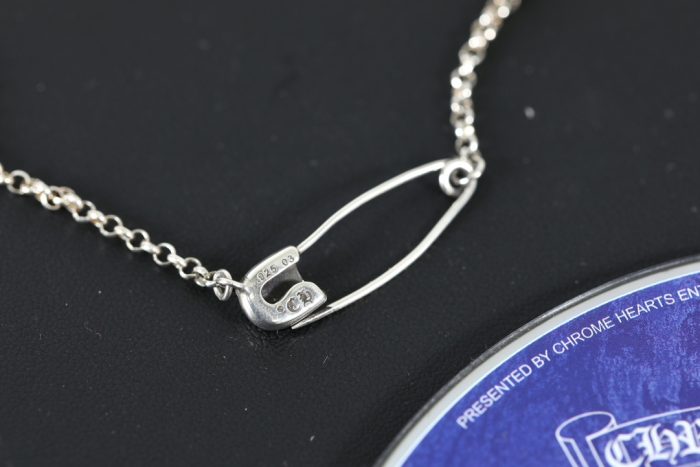 クロムハーツ CHROME HEARTS セーフティピン チェーンネックレス シルバー925 - 画像 (5)