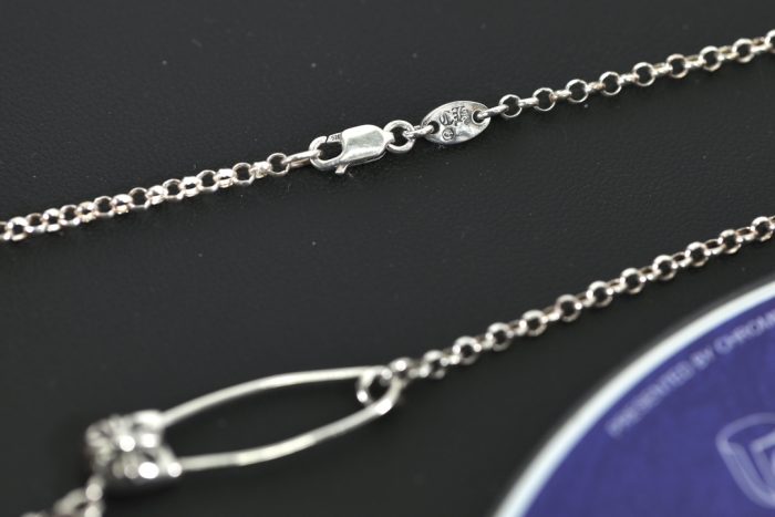 クロムハーツ CHROME HEARTS セーフティピン チェーンネックレス シルバー925 - 画像 (7)