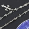 クロムハーツ CHROME HEARTS CHクロス ネックレス シルバー925 - 画像 (5)