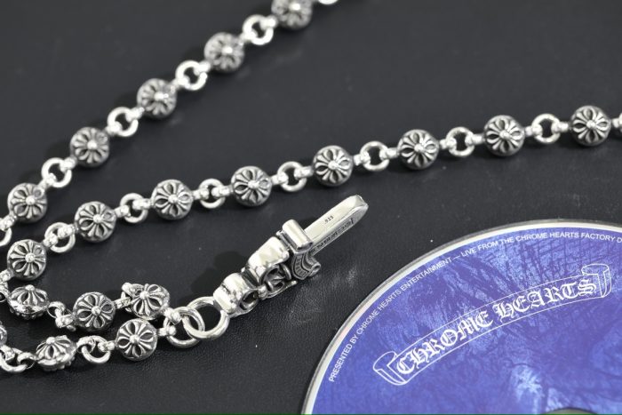 クロムハーツ Chrome Hearts #1 クロスボールチェーン ダブルダガー シルバー925 ネックレス - 画像 (9)