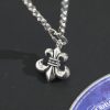 クロムハーツ CHROME HEARTS BSフレア ペンダント ペーパーチェーン シルバーネックレスセット - 画像 (8)