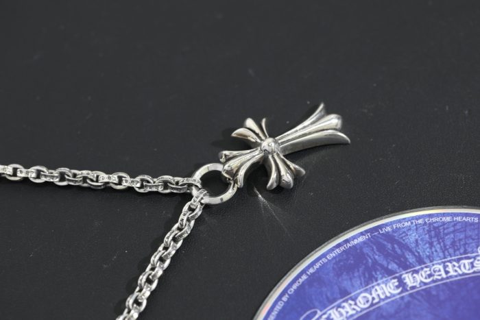 クロムハーツ Chrome Hearts ペーパーチェーン スモールCHクロス シルバー925 ネックレス - 画像 (7)