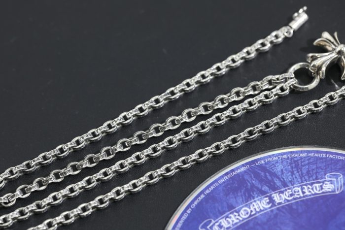 クロムハーツ Chrome Hearts ペーパーチェーン スモールCHクロス シルバー925 ネックレス - 画像 (8)