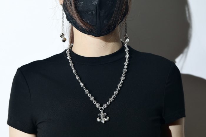 クロムハーツ Chrome Hearts BSフレアボールチェーン シルバーネックレス #1 BS FLUERBL CHN