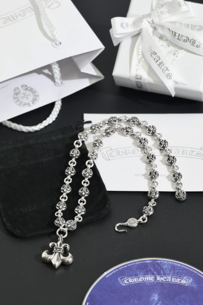 クロムハーツ Chrome Hearts BSフレアボールチェーン シルバーネックレス #1 BS FLUERBL CHN - 画像 (9)
