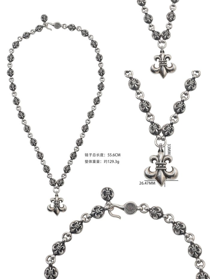 クロムハーツ Chrome Hearts BSフレアボールチェーン シルバーネックレス #1 BS FLUERBL CHN - 画像 (10)