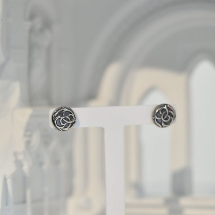 クロムハーツ Chrome Hearts リベット フローラルボタン シルバー製 パーツ - 画像 (2)