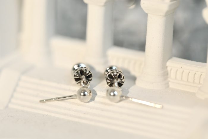 クロムハーツ Chrome Hearts PCスパイク ドロップ シルバー925 ピアス - 画像 (5)