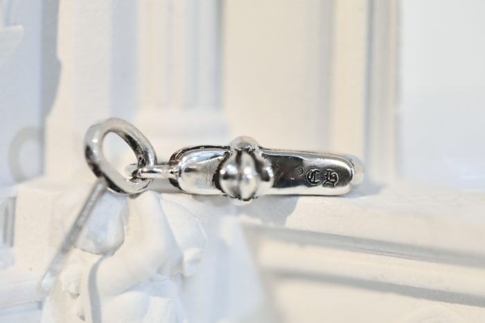 クロムハーツ Chrome Hearts Cross Babyfat ドロップピアス シルバー925 - 画像 (6)