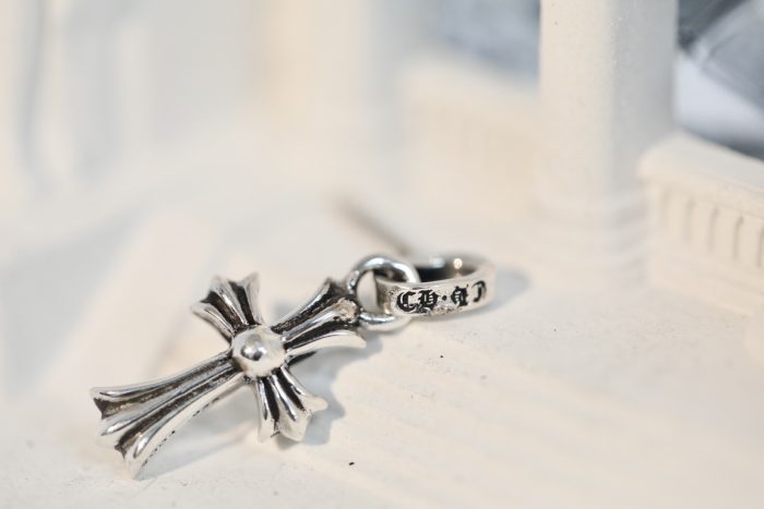 クロムハーツ Chrome Hearts Cross Babyfat ドロップピアス シルバー925 - 画像 (7)