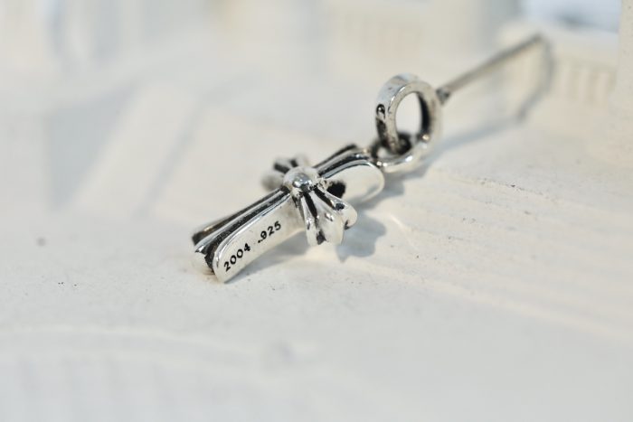 クロムハーツ Chrome Hearts Cross Babyfat ドロップピアス シルバー925 - 画像 (10)
