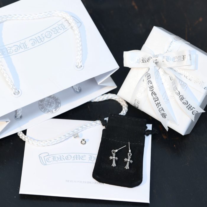 クロムハーツ Chrome Hearts Cross Babyfat ドロップピアス シルバー925 - 画像 (11)