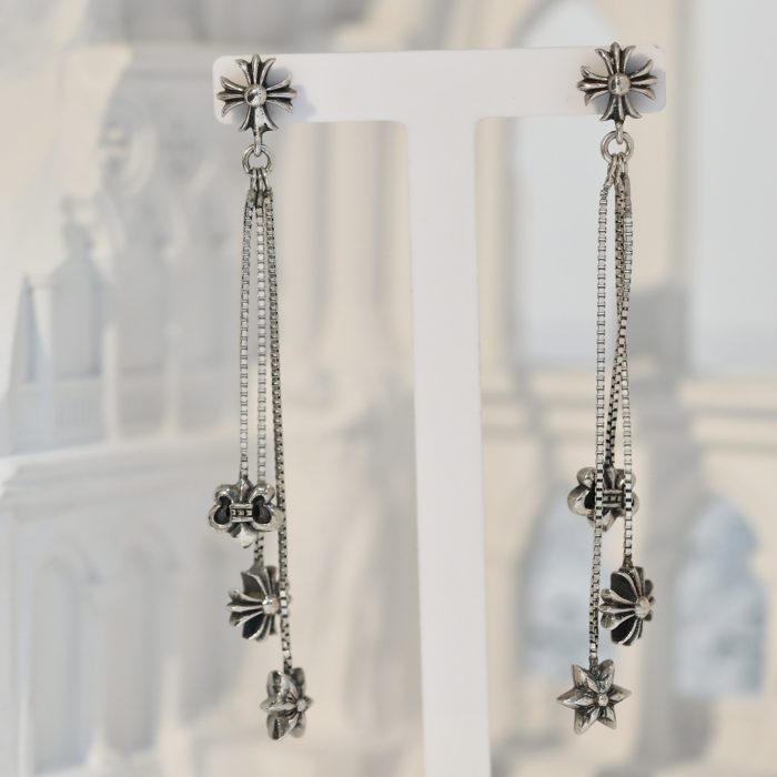 クロムハーツ Chrome Hearts JOJO PST PLSBS R ピアス シルバー925 - 画像 (2)