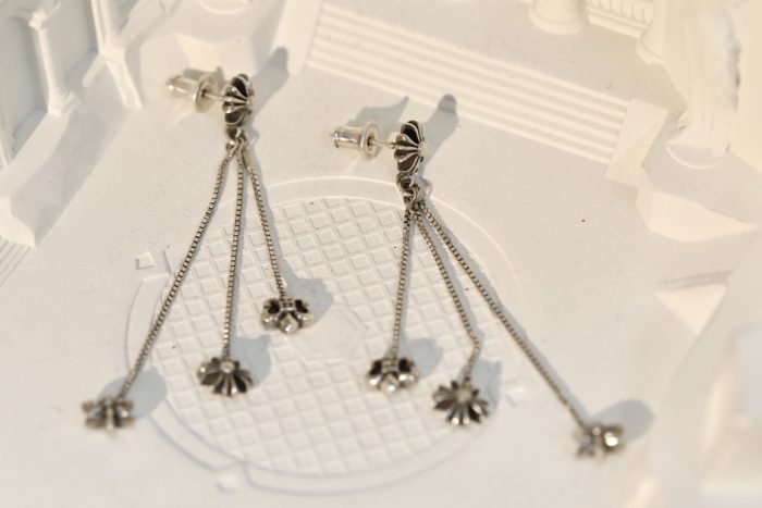 クロムハーツ Chrome Hearts JOJO PST PLSBS R ピアス シルバー925 - 画像 (6)