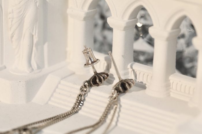 クロムハーツ Chrome Hearts JOJO PST PLSBS R ピアス シルバー925 - 画像 (7)