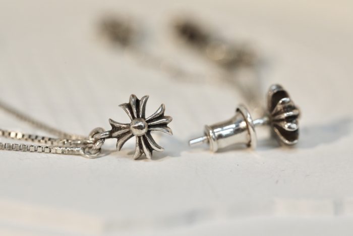 クロムハーツ Chrome Hearts JOJO PST PLSBS R ピアス シルバー925 - 画像 (8)