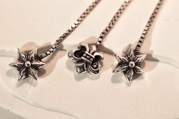クロムハーツ Chrome Hearts JOJO PST PLSBS R イヤリング シルバー925 ピアス - 画像 (10)
